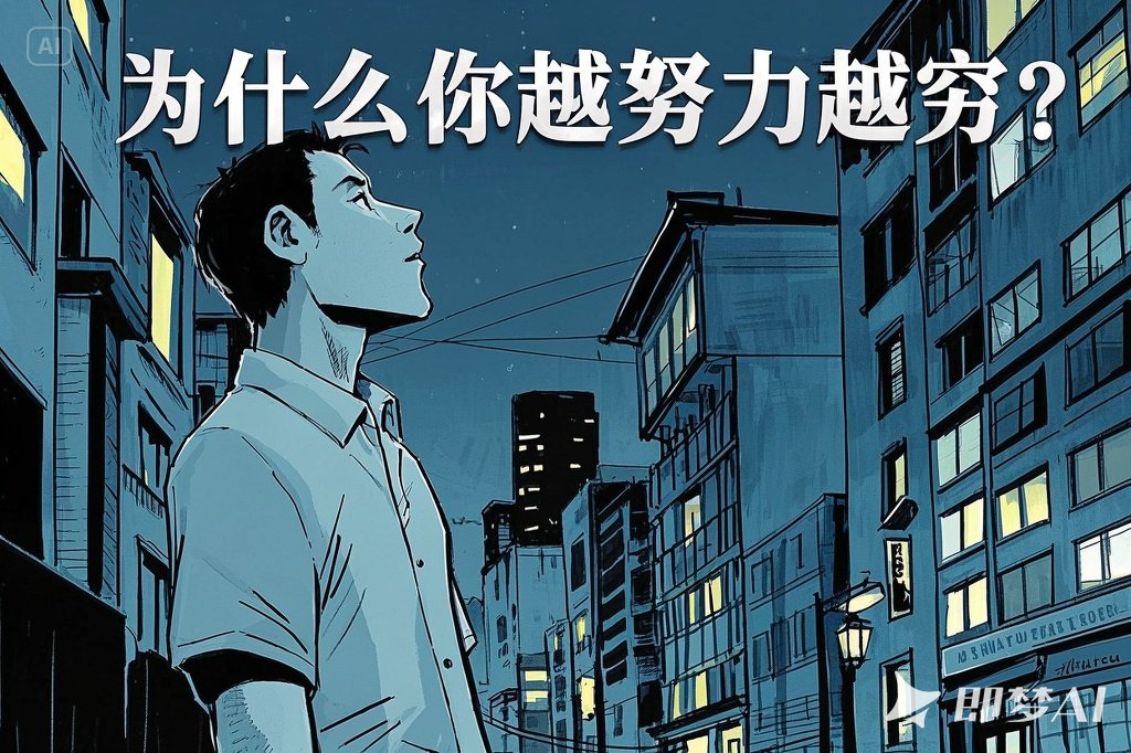 为什么你越努力越穷？八字揭秘努力与运势的残酷真相！